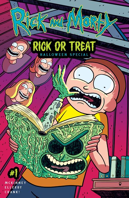 RICK AND MORTY HORRICKFIC HALLOWEEN SPECIAL #1 (ONE SHOT) CVR A MARC ELLERBY (MR) - End Of The Earth Comics