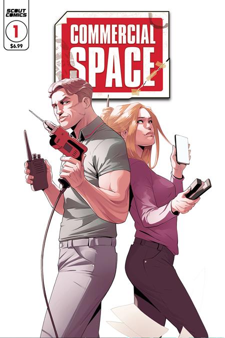 COMMERCIAL SPACE #1 (ONE SHOT) CVR A EMANUELE SIMONCINI - End Of The Earth Comics