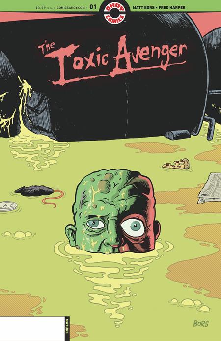 TOXIC AVENGER #1 (OF 5) CVR B 3 COPY MATT BORS UNLOCK VAR (MR) - End Of The Earth Comics