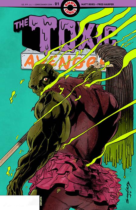 TOXIC AVENGER #1 (OF 5) CVR C 5 COPY TIM SEELEY UNLOCK VAR (MR) - End Of The Earth Comics