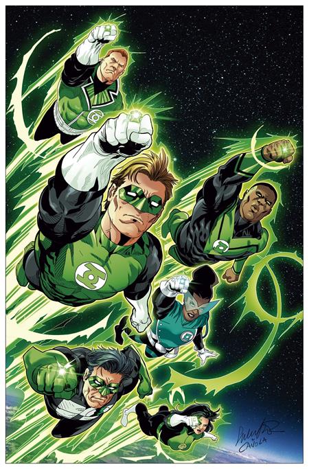 GREEN LANTERN CIVIL CORPS SPECIAL #1 (ONE SHOT) CVR B SALVADOR LARROCA CARD STOCK VAR - End Of The Earth Comics