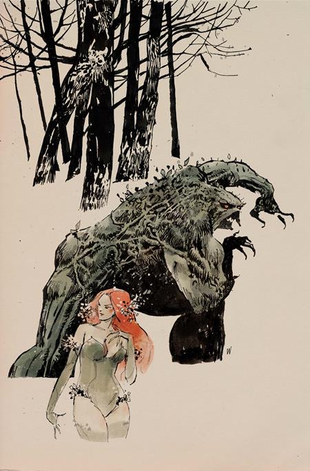 POISON IVY SWAMP THING FERAL TREES #1 (ONE SHOT) CVR D INC 1:25 ASHLEY WOOD CARD STOCK VAR - End Of The Earth Comics