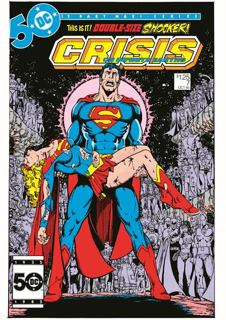 CRISIS ON INFINITE EARTHS #7 FACSIMILE EDITION CVR A GEORGE PEREZ - End Of The Earth Comics