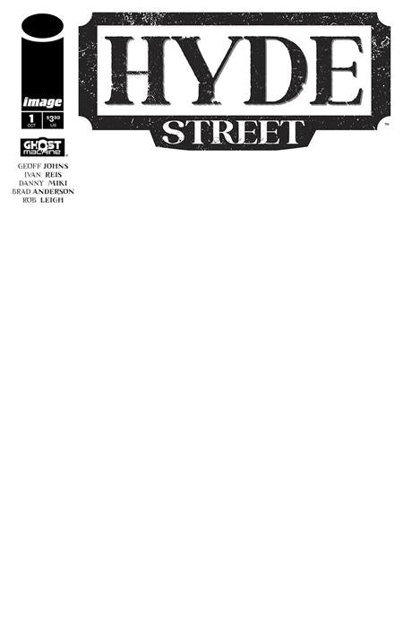 HYDE STREET #1 CVR F BLANK SKETCH VAR - End Of The Earth Comics