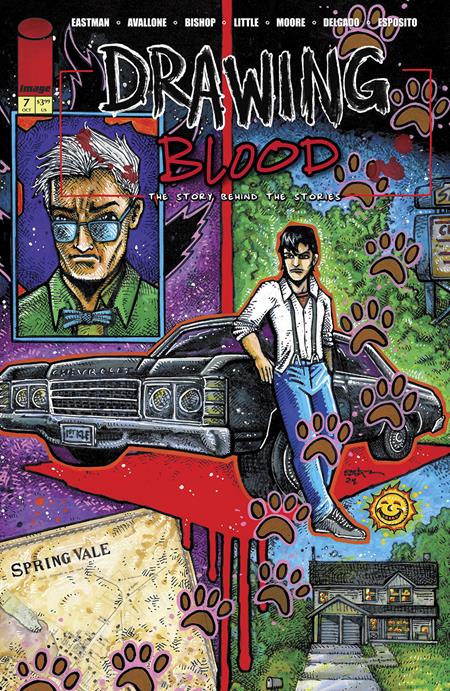 DRAWING BLOOD #7 (OF 12) CVR A KEVIN EASTMAN - End Of The Earth Comics