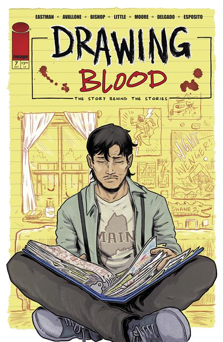 DRAWING BLOOD #7 (OF 12) CVR B BEN BISHOP VAR - End Of The Earth Comics