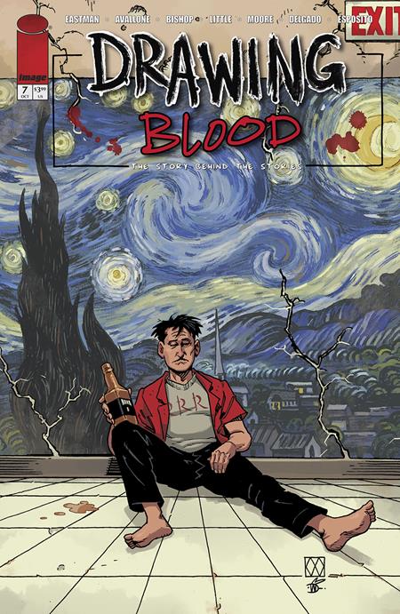 DRAWING BLOOD #7 (OF 12) CVR C MATT WAGNER & BRENNAN WAGNER VAR - End Of The Earth Comics