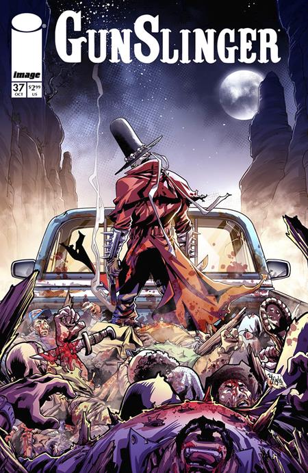 GUNSLINGER SPAWN #37 CVR B ZE CARLOS VAR - End Of The Earth Comics