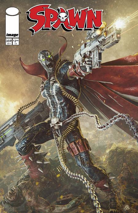 SPAWN #359 CVR A BJORN BARENDS - End Of The Earth Comics