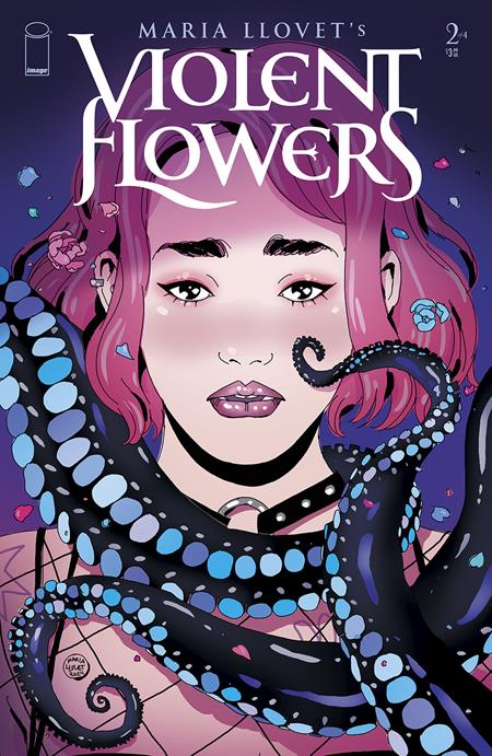 VIOLENT FLOWERS #2 (OF 4) CVR B MARIA LLOVET TENTACLE VAR (MR) - End Of The Earth Comics