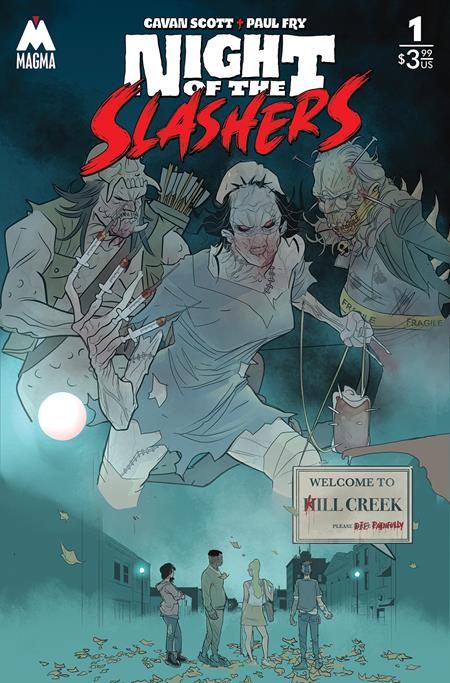 NIGHT OF THE SLASHERS #1 CVR A PAUL FRY (MR) - End Of The Earth Comics