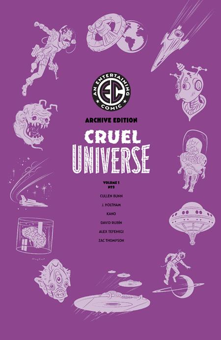 EC CRUEL UNIVERSE #3 (OF 5) CVR E INC 1:50 RIAN HUGHES ARCHIVE EDITION VAR (MR) - End Of The Earth Comics