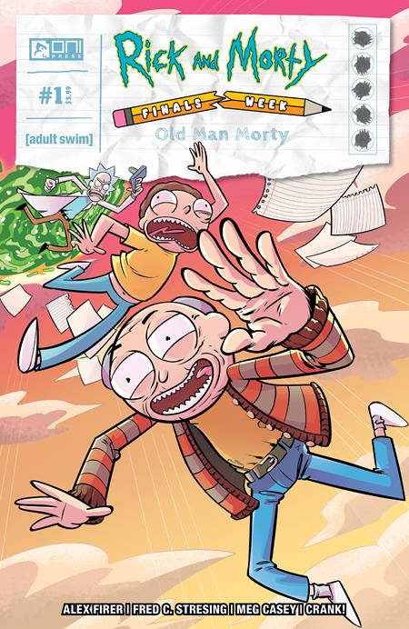 RICK AND MORTY FINALS WEEK OLD MAN MORTY #1 (ONE SHOT) CVR A FRED C STRESING (MR) - End Of The Earth Comics