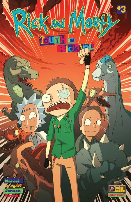 RICK AND MORTY YOUTH IN RICKVOLT #3 (OF 4) CVR B NICO HITORI DE VAR (MR) - End Of The Earth Comics