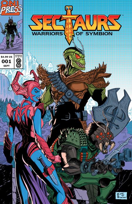 SECTAURS #1 (OF 3) CVR F INC 1:50 AJIT JOTHIKUMAR HOMAGE ANDREW DALHOUSE VAR - End Of The Earth Comics