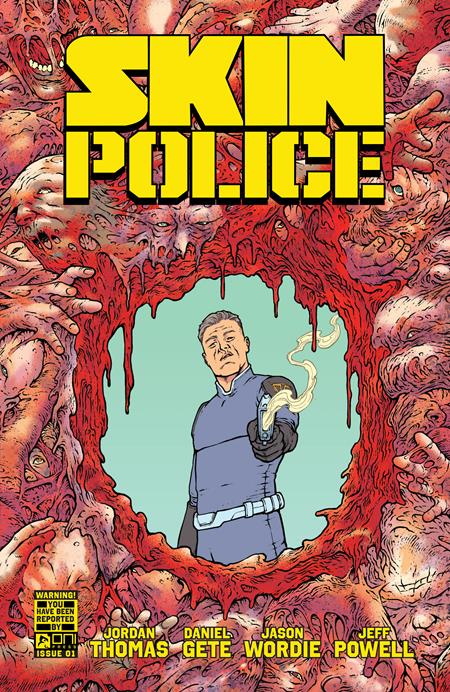 SKIN POLICE #1 (OF 4) CVR A DANIEL GETE JASON WORDIE VAR (MR) - End Of The Earth Comics