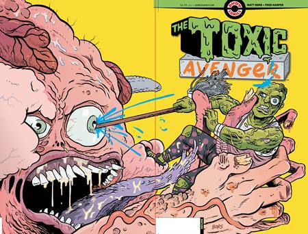 TOXIC AVENGER #2 (OF 5) CVR B 3 COPY MATT BORS WRAPAROUND UNLOCK VAR (MR) - End Of The Earth Comics