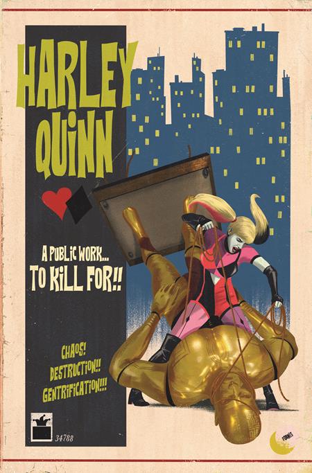 HARLEY QUINN #45 CVR C JORGE FORNES CARD STOCK VAR - End Of The Earth Comics