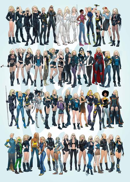 BLACK CANARY BEST OF THE BEST #1 (OF 6) CVR C OTTO SCHMIDT WRAPAROUND CARD STOCK VAR - End Of The Earth Comics