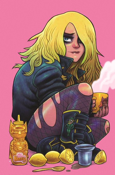 BLACK CANARY BEST OF THE BEST #1 (OF 6) CVR E INC 1:50 DAN HIPP CARD STOCK VAR - End Of The Earth Comics