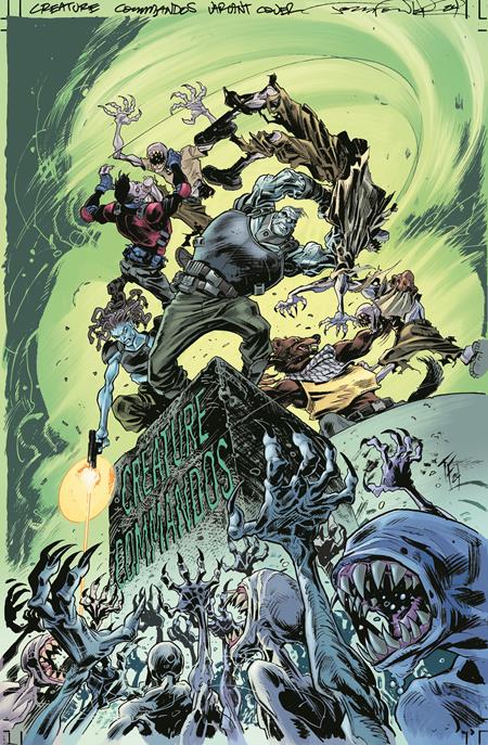 DC HORROR PRESENTS CREATURE COMMANDOS #2 (OF 6) CVR B TOM FOWLER CARD STOCK VAR (MR) - End Of The Earth Comics