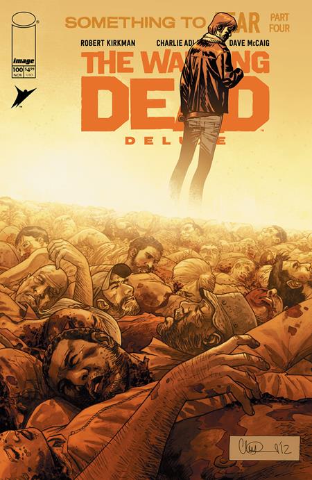 WALKING DEAD DELUXE #100 CVR F CHARLIE ADLARD & DAVE MCCAIG WRAPAROUND VAR (MR) - End Of The Earth Comics