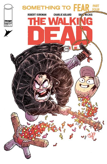 WALKING DEAD DELUXE #100 CVR I DEREK HUNTER VAR (MR) - End Of The Earth Comics