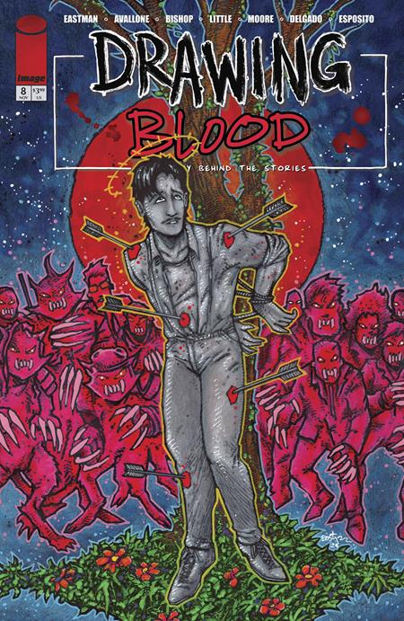 DRAWING BLOOD #8 (OF 12) CVR A KEVIN EASTMAN - End Of The Earth Comics