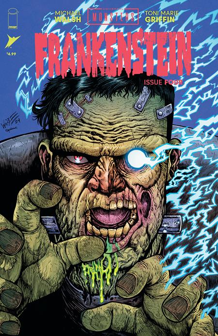 UNIVERSAL MONSTERS FRANKENSTEIN #4 (OF 4) CVR F INC 1:75 MARIA WOLF & MIKE SPICER VAR - End Of The Earth Comics