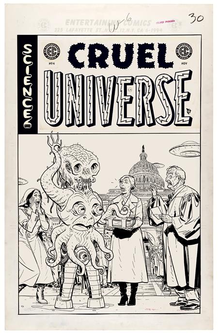 EC CRUEL UNIVERSE #4 (OF 5) CVR D INC 1:20 KANO B&W ARTIST EDITION VAR (MR) - End Of The Earth Comics