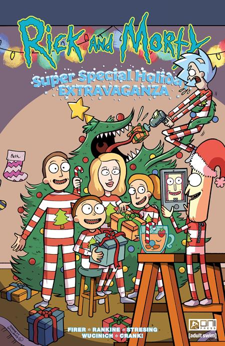 RICK AND MORTY SUPER SPECIAL HOLIDAY EXTRAVAGANZA #1 (ONE SHOT) CVR A JARRET WILLIAMS (MR) - End Of The Earth Comics