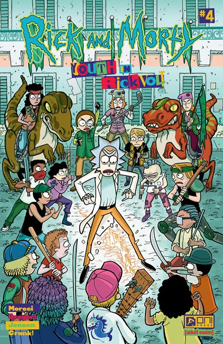 RICK AND MORTY YOUTH IN RICKVOLT #4 (OF 4) CVR A TONY GREGORI (MR) - End Of The Earth Comics