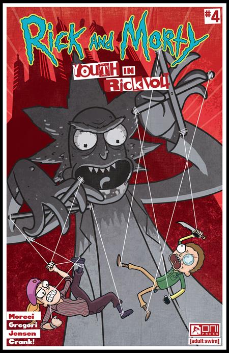 RICK AND MORTY YOUTH IN RICKVOLT #4 (OF 4) CVR C INC 1:10 WARREN WUCINICH VAR (MR) - End Of The Earth Comics