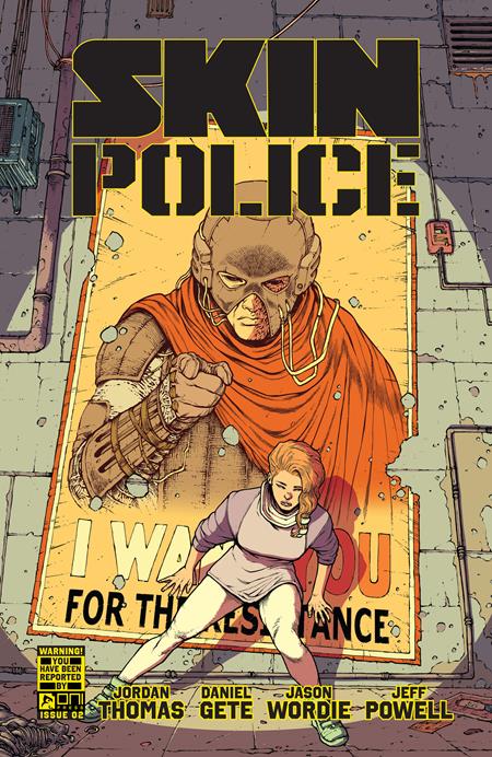 SKIN POLICE #2 (OF 4) CVR A DANIEL GETE & JASON WORDIE (MR) - End Of The Earth Comics