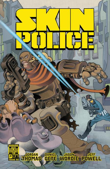 SKIN POLICE #2 (OF 4) CVR B MATT LESNIEWSKI & DAVE STEWART VAR (MR) - End Of The Earth Comics