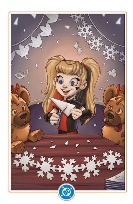 HARLEY QUINN #46 CVR D CHRISSIE ZULLO DC WINTER WONDERLAND CARD STOCK VAR