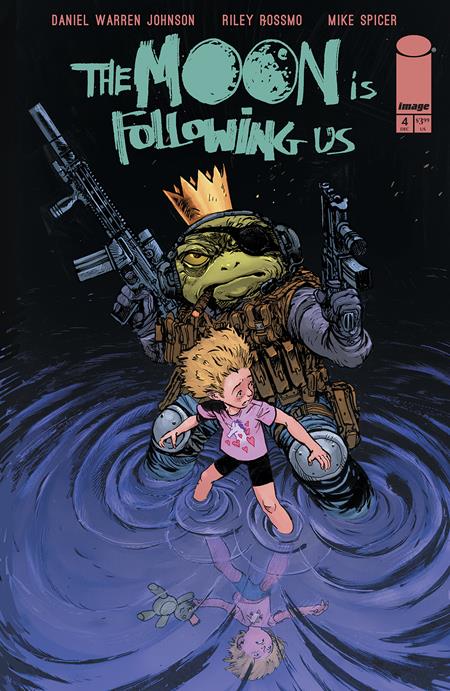 THE MOON IS FOLLOWING US #4 (OF 10) CVR B DANIEL WARREN JOHNSON & MIKE SPICER VAR