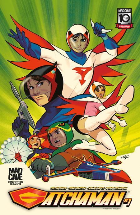 GATCHAMAN #1 MICHAEL CHO CONVENTION EXCLUSIVE VAR (NET) Allocations May Occur