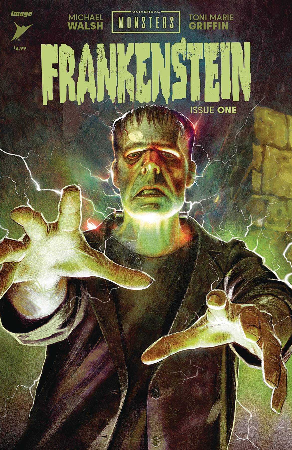 UNIVERSAL MONSTERS FRANKENSTEIN #1 (OF 4) CVR B JOSHUA MIDDLETON VAR - End Of The Earth Comics