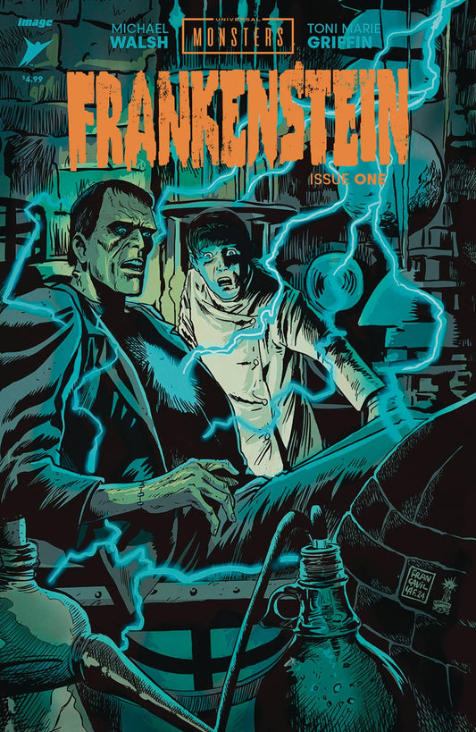 UNIVERSAL MONSTERS FRANKENSTEIN #1 (OF 4) CVR C INC 1:10 FRANCESCO FRANCAVILLA CONNECTING VAR - End Of The Earth Comics