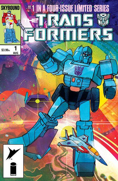 TRANSFORMERS #1 40TH ANNIVERSARY EDITION (ONE SHOT) CVR B CHRISTIAN WARD VAR - End Of The Earth Comics