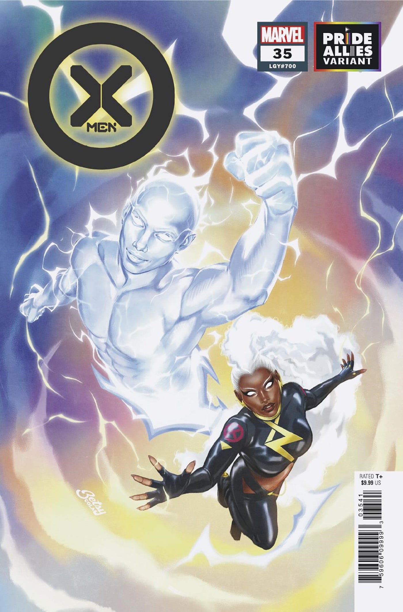 X-MEN #35 BETSY COLA PRIDE ALLIES VARIANT [FHX] {{ End Of The Earth Comics }}