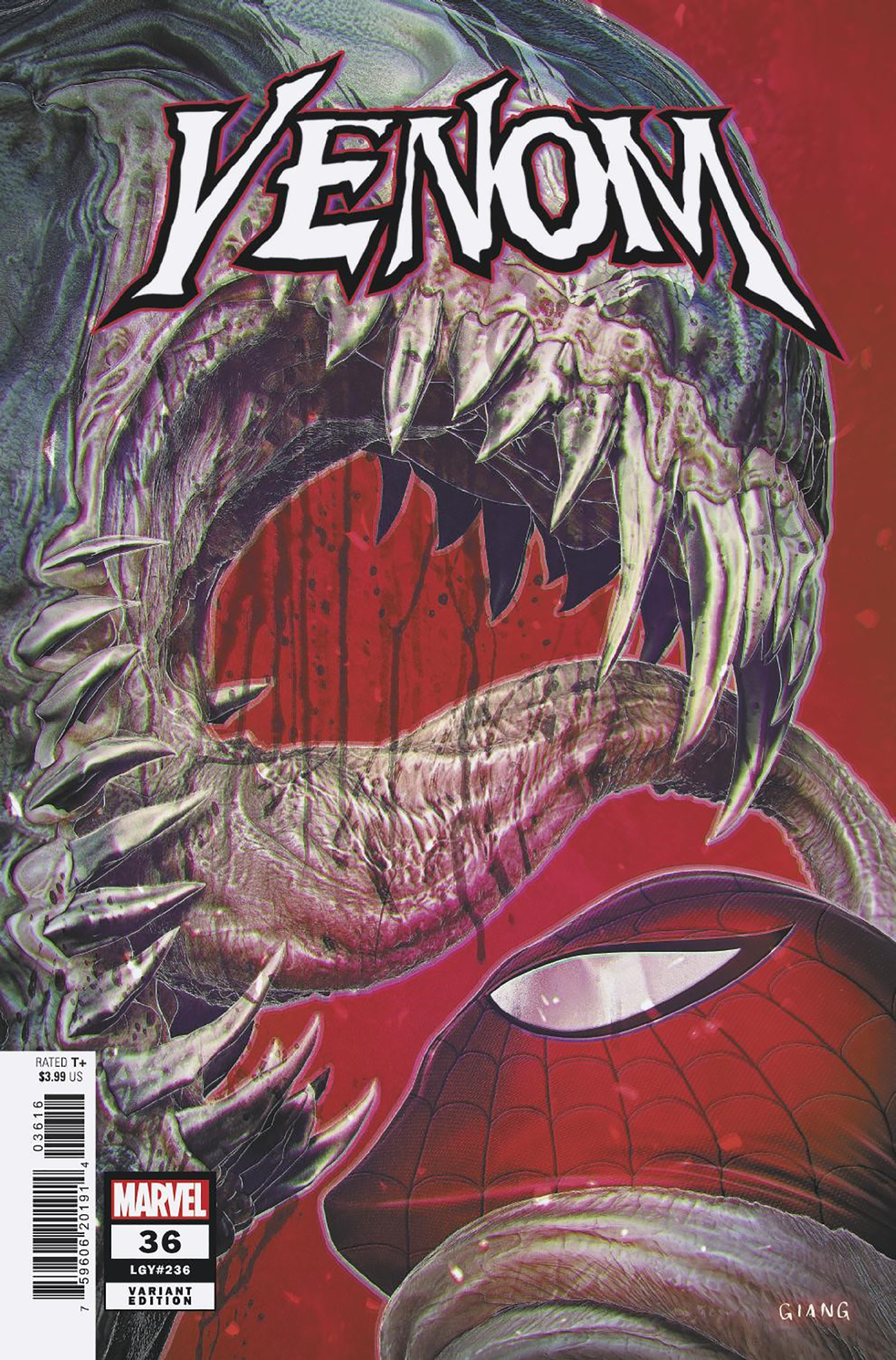 VENOM #36 JOHN GIANG VARIANT [VW] 1:25 - End Of The Earth Comics