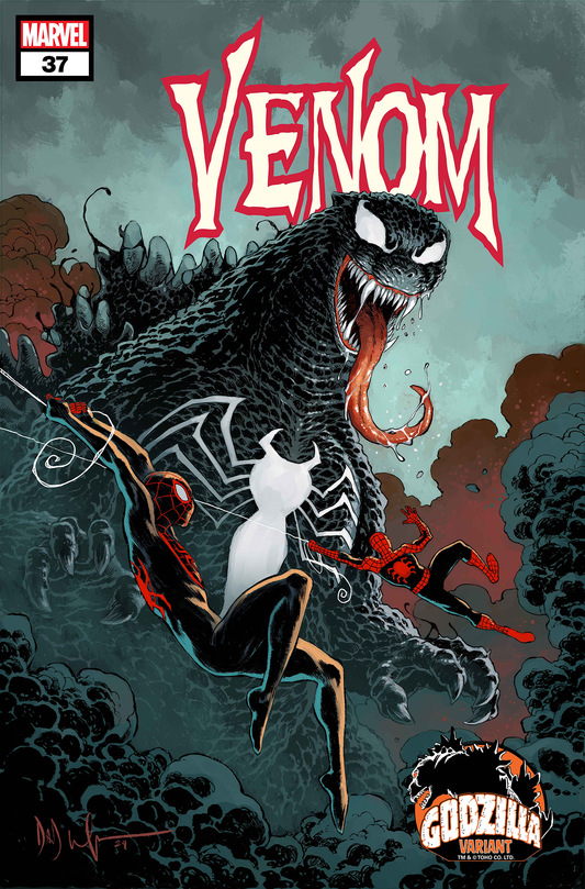 VENOM #37 DAVE WACHTER GODZILLA VARIANT [VW] - End Of The Earth Comics