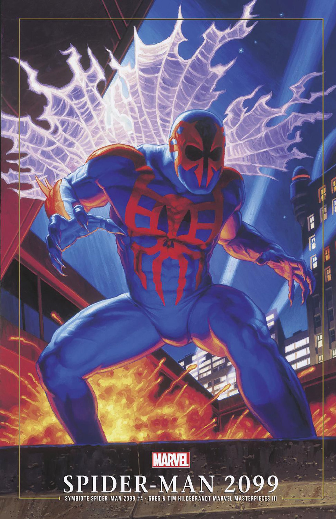 SYMBIOTE SPIDER-MAN 2099 #4 GREG AND TIM HILDEBRANDT SPIDER-MAN 2099 MARVEL MASTERPIECES III VARIANT - End Of The Earth Comics