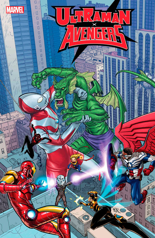 ULTRAMAN X THE AVENGERS #1 E.J. SU VARIANT - End Of The Earth Comics