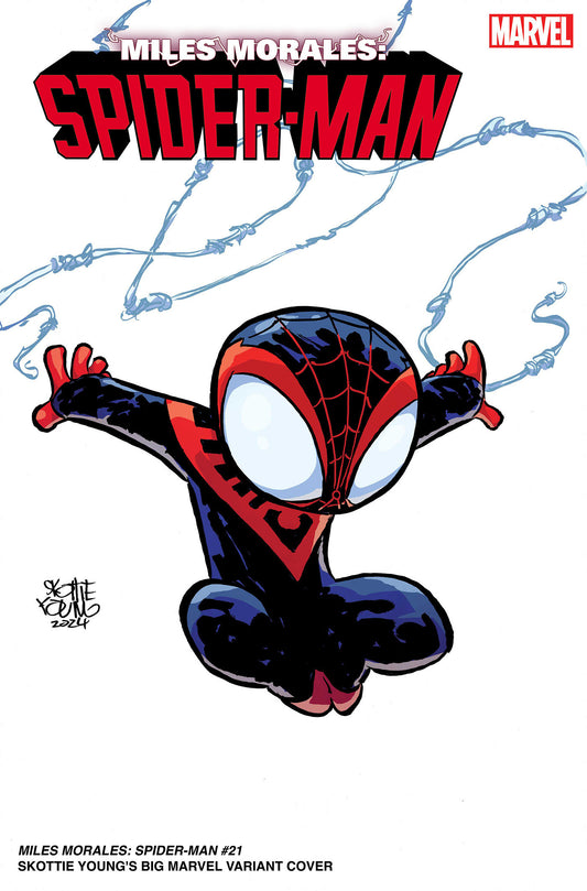 MILES MORALES: SPIDER-MAN #21 SKOTTIE YOUNG'S BIG MARVEL VARIANT [BH]