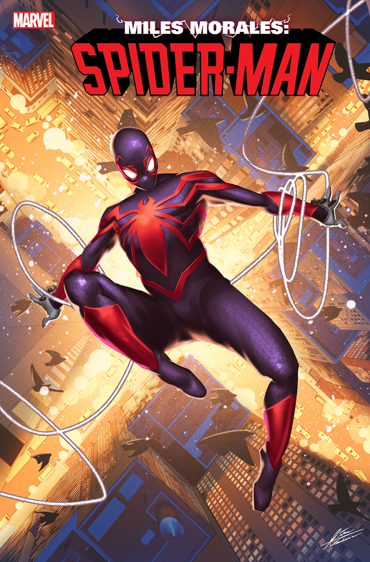 MILES MORALES: SPIDER-MAN #25 MATEUS MANHANINI NEW COSTUME VARIANT