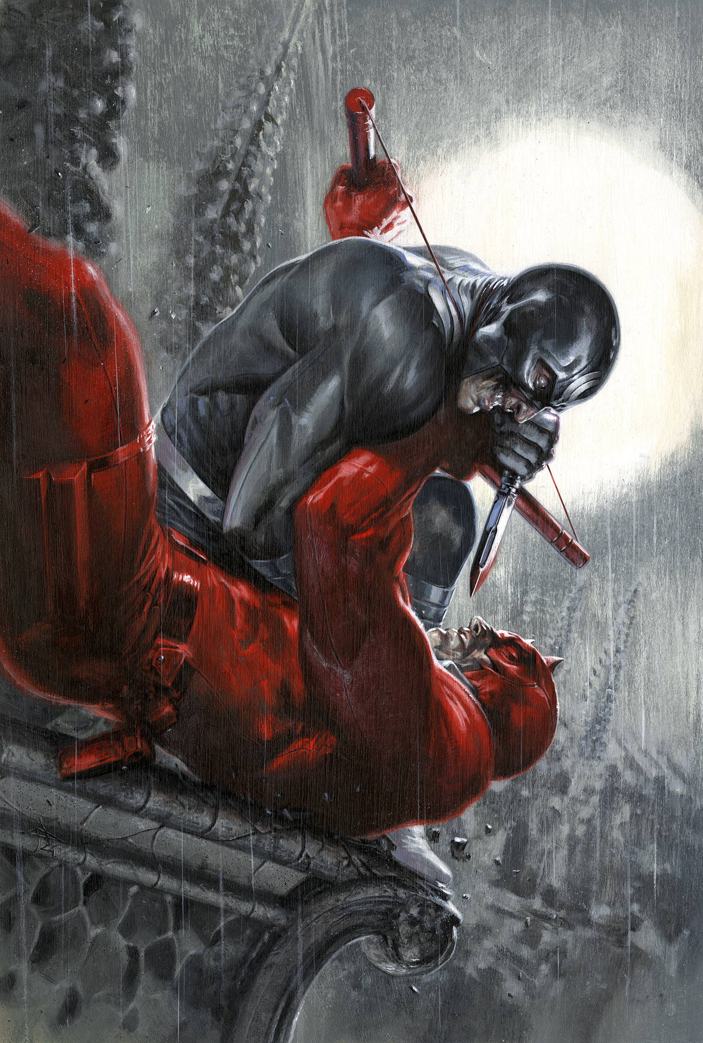 DAREDEVIL #12 GABRIELE DELL'OTTO VIRGIN VARIANT 1:100 - End Of The Earth Comics