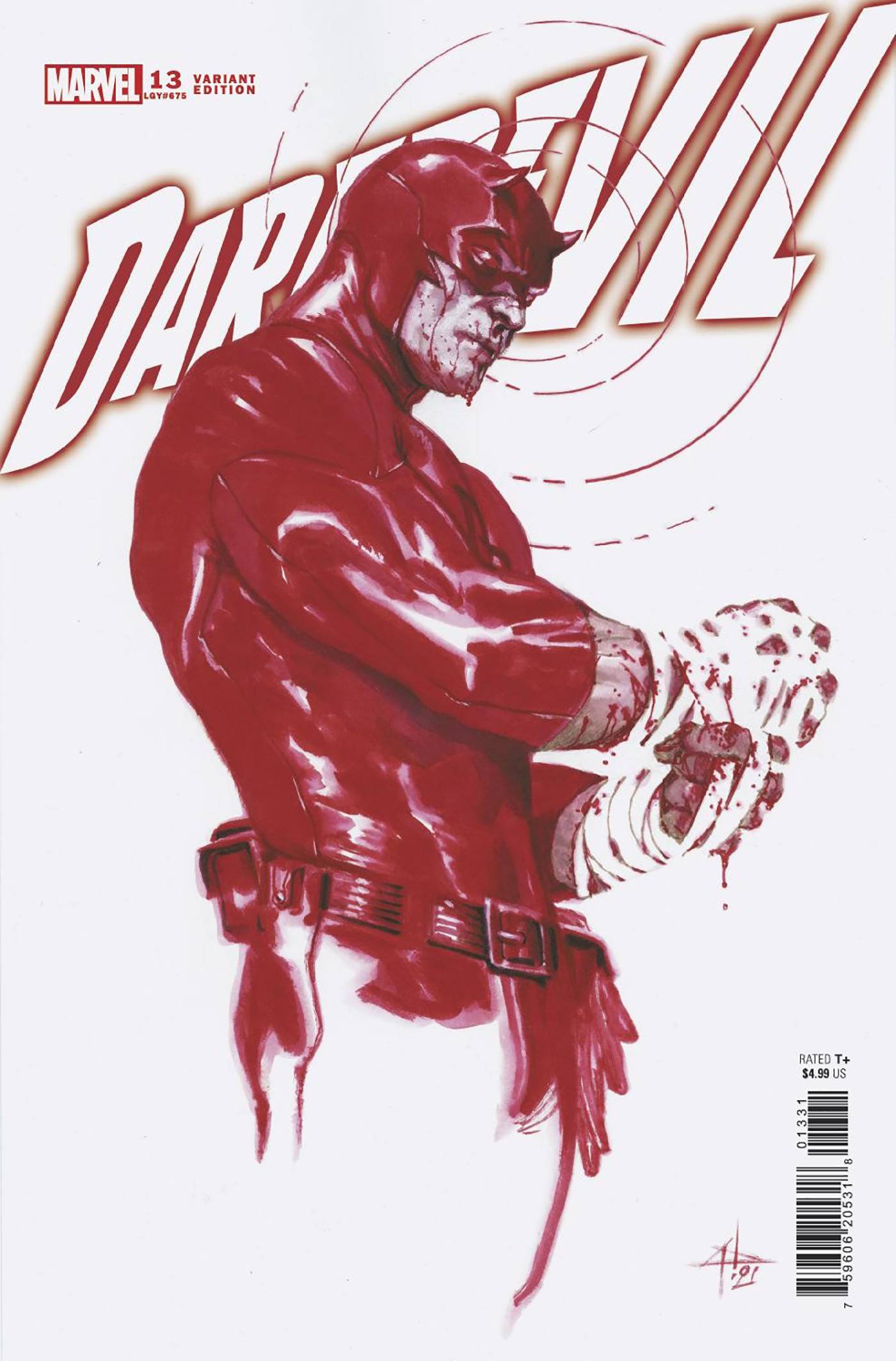 DAREDEVIL #13 MARC ASPINALL VARIANT - End Of The Earth Comics